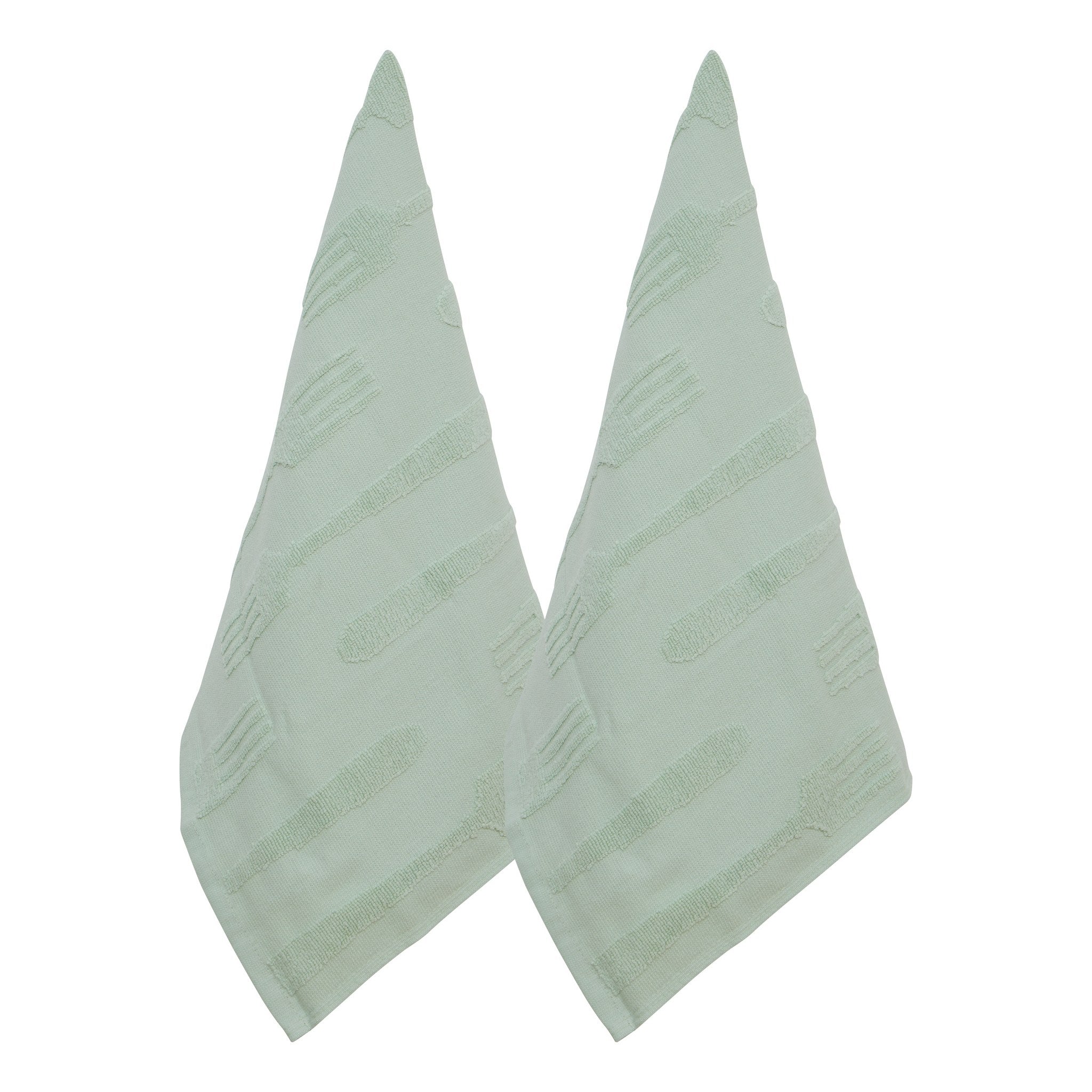 Prosop bucatarie celadon, set 2 bucati, 45 x 70 cm, Terry