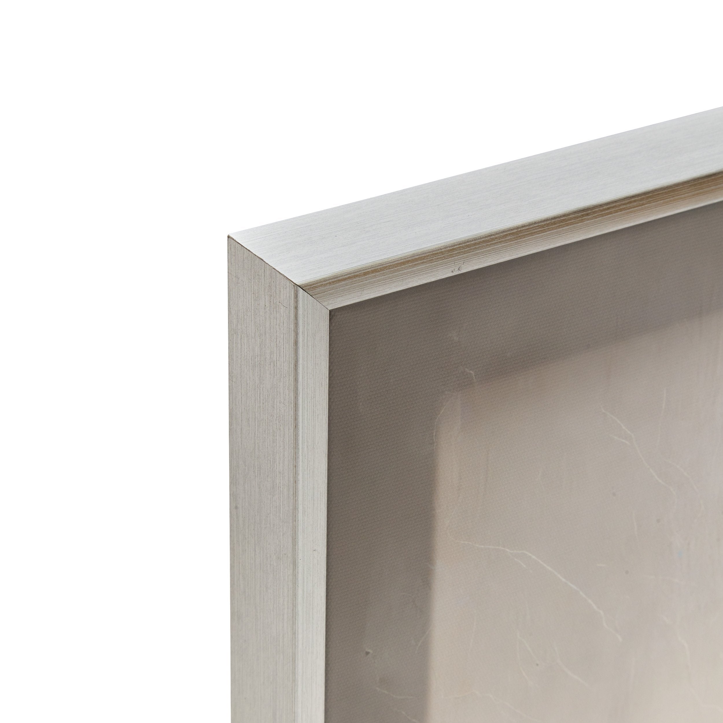 Tablou canvas imprimat inramat Vivi 78 x 78 cm finisaj efect aluminiu Atmosphera