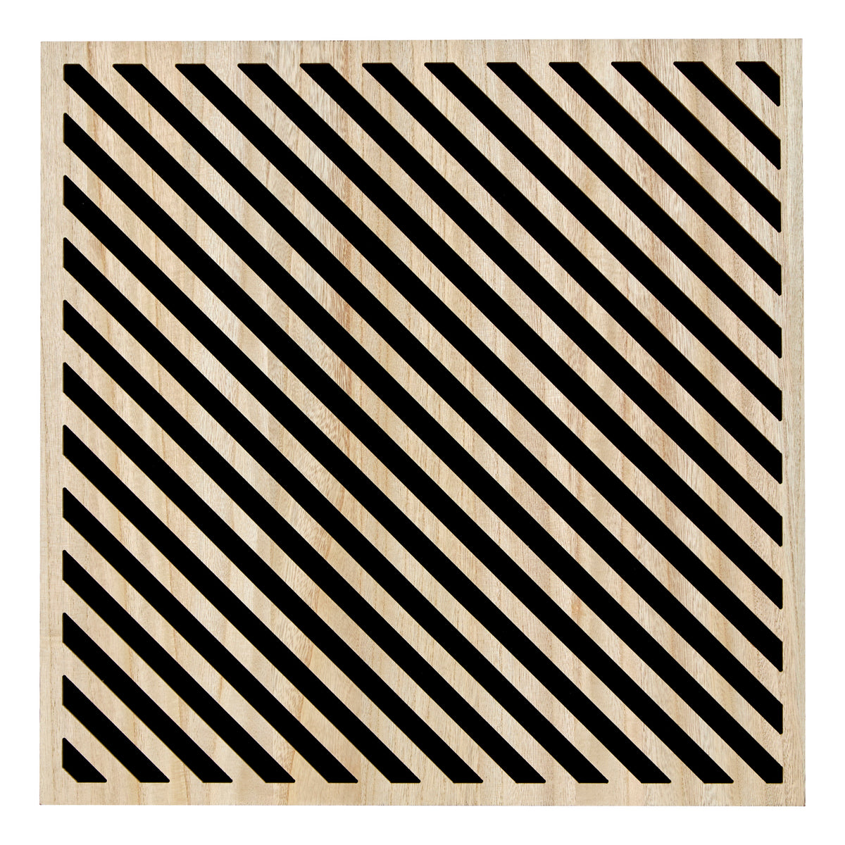 Decoratiune de perete, eileen panel stripe 58 x 58 cm - Atmosphera