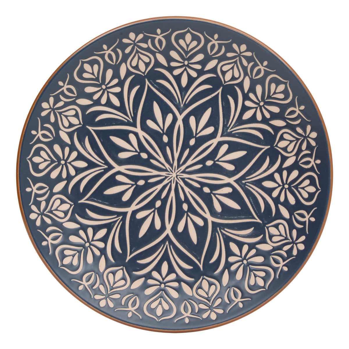 Tacam, dessert plate ines albastru D21 cm - Secret de Gourmet