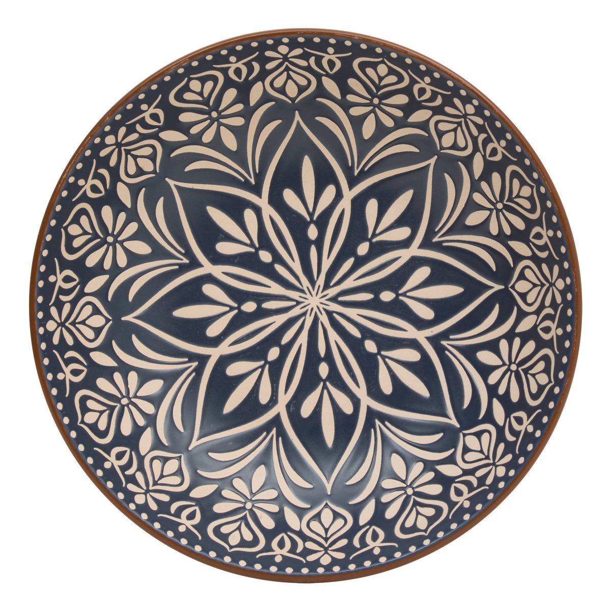 Tacam, deep plate ines albastru D20 cm - Secret de Gourmet
