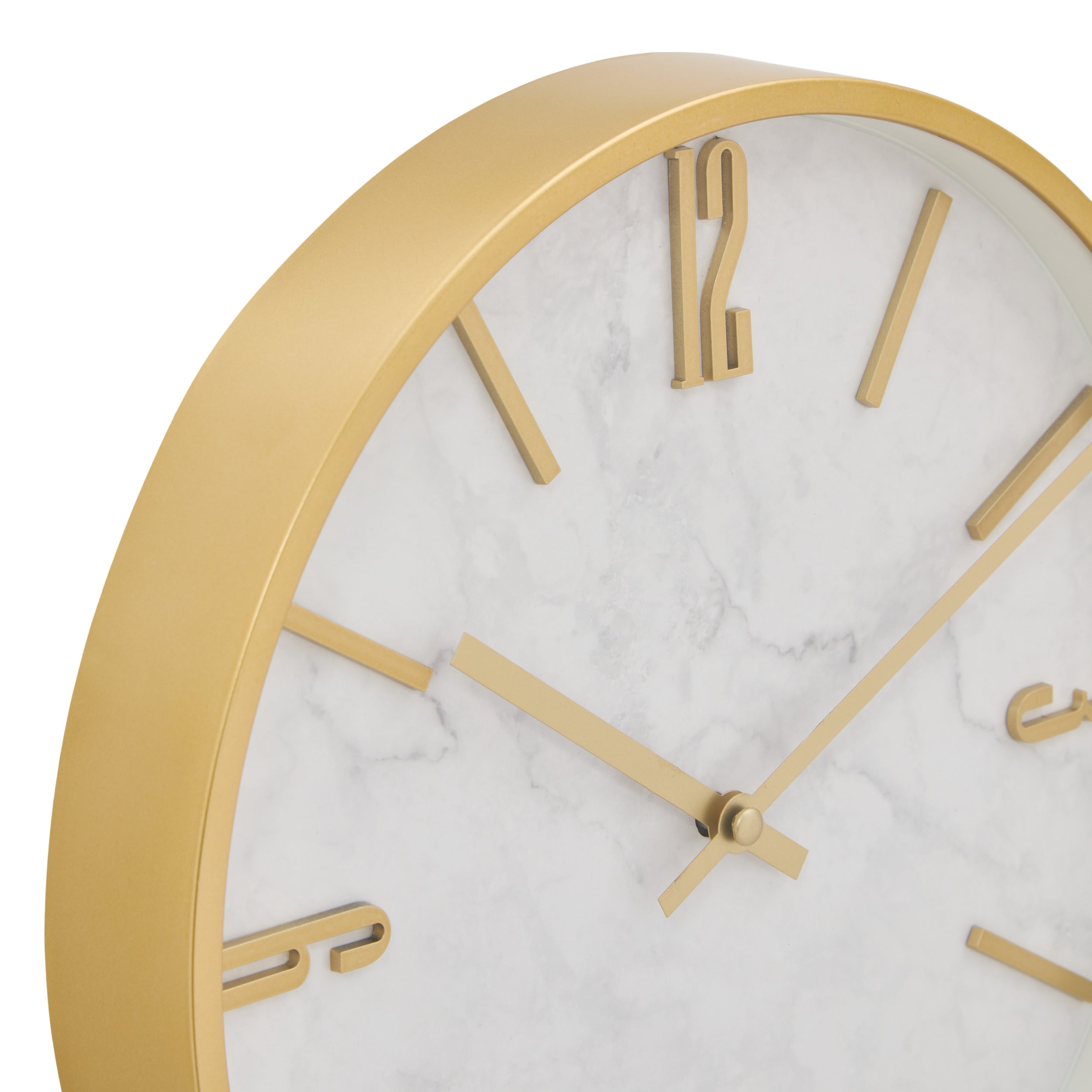 Decoratiune de perete, pl clock marbel nathalie D29 cm - Atmosphera