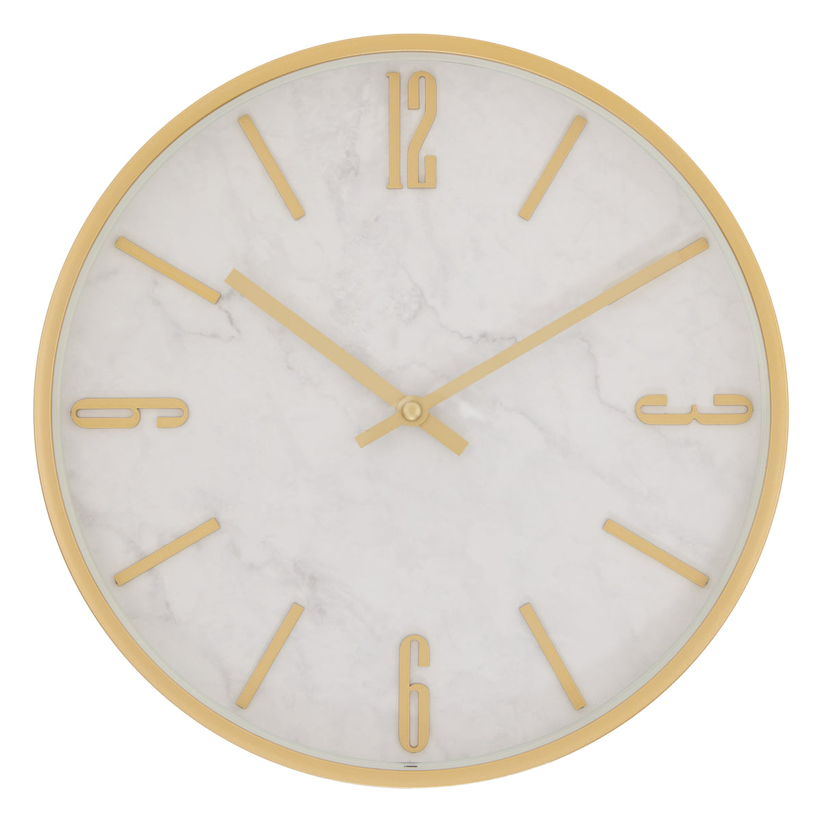 Decoratiune de perete, pl clock marbel nathalie D29 cm - Atmosphera