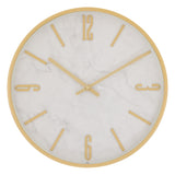 Decoratiune de perete, pl clock marbel nathalie D29 cm - Atmosphera