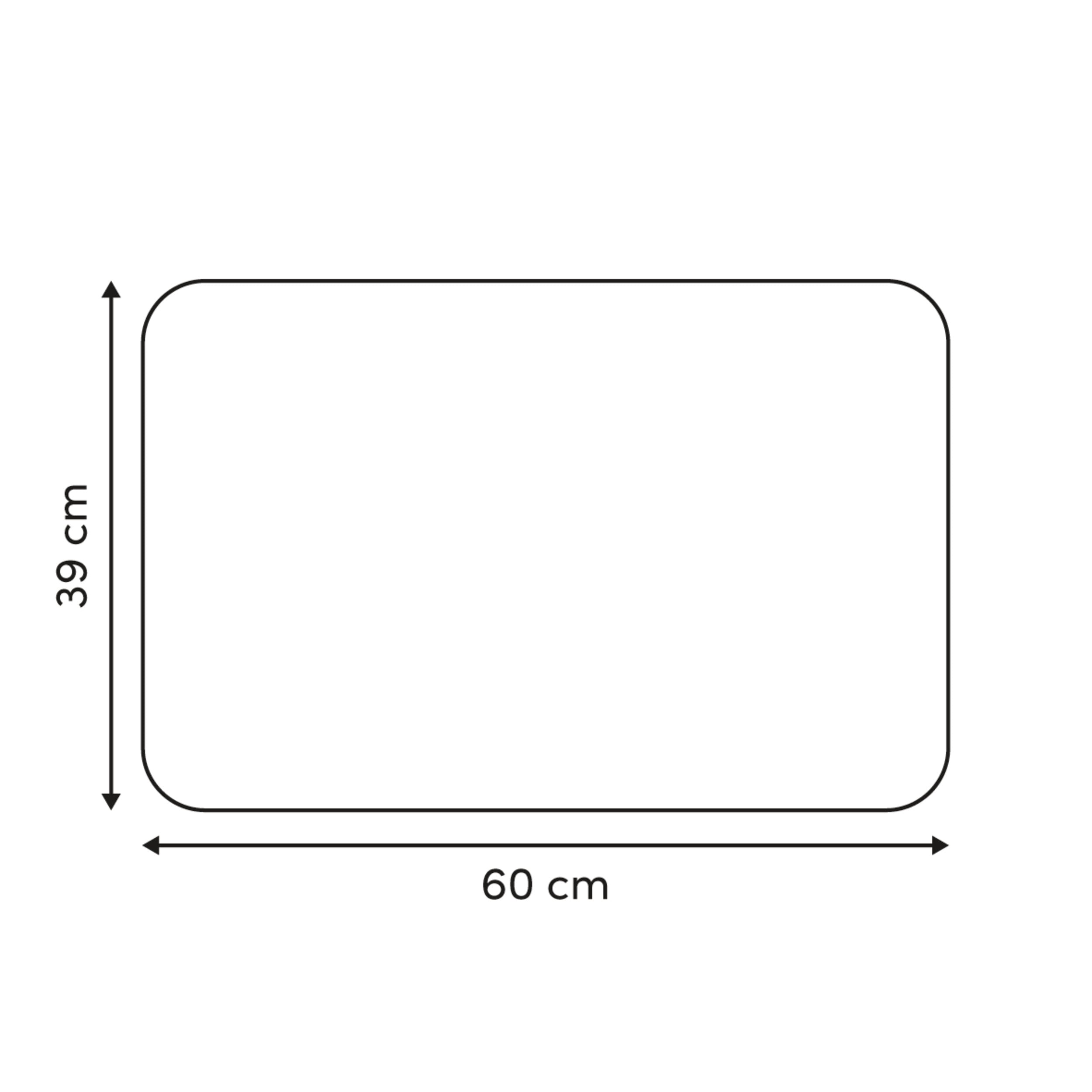 Diato mat 39 x 60 cm celad strio - Five