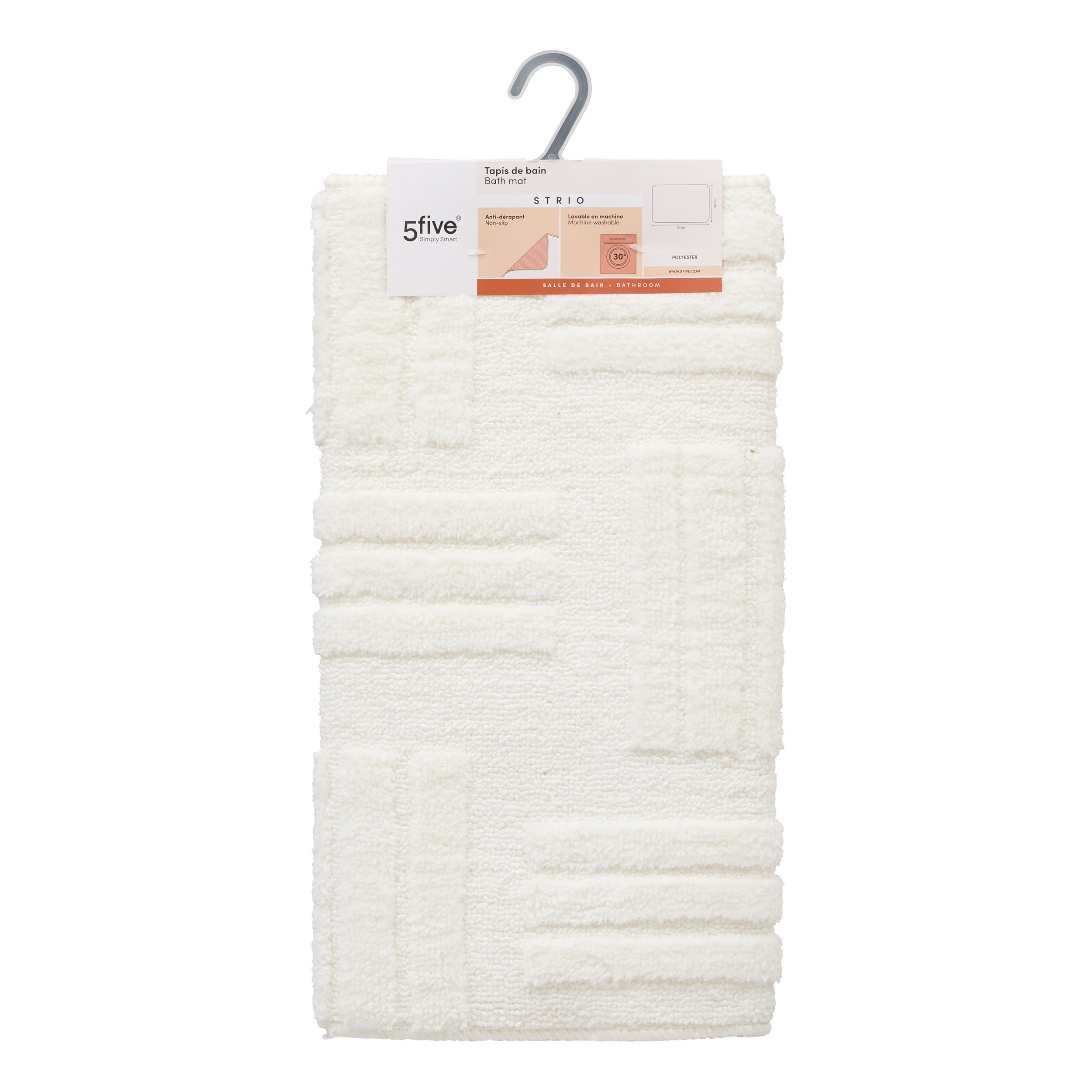 Bathmat 75 x 50 cm strio - Five