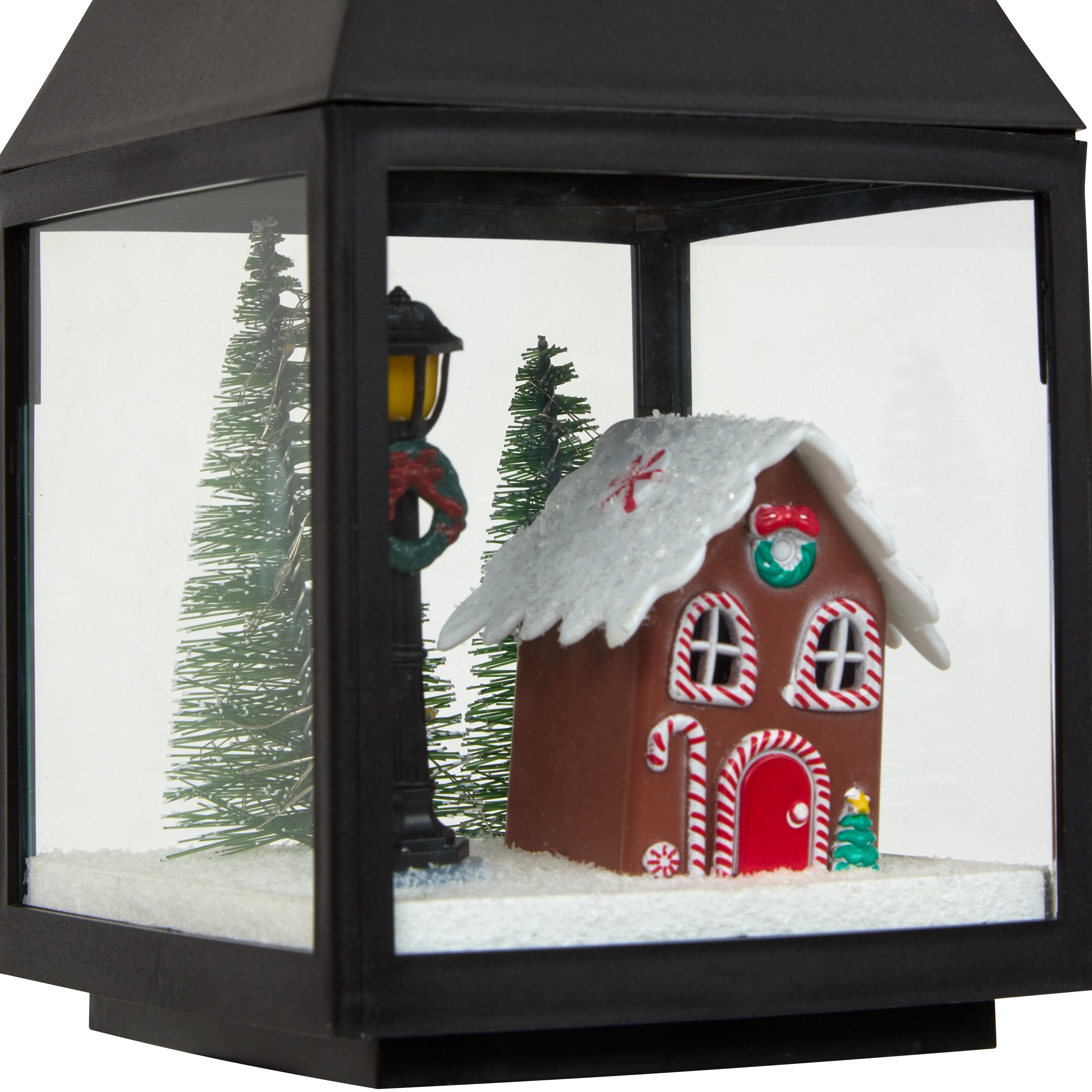 Felinar luminos 15 LED, H 25 cm, asortat | Atmosphera