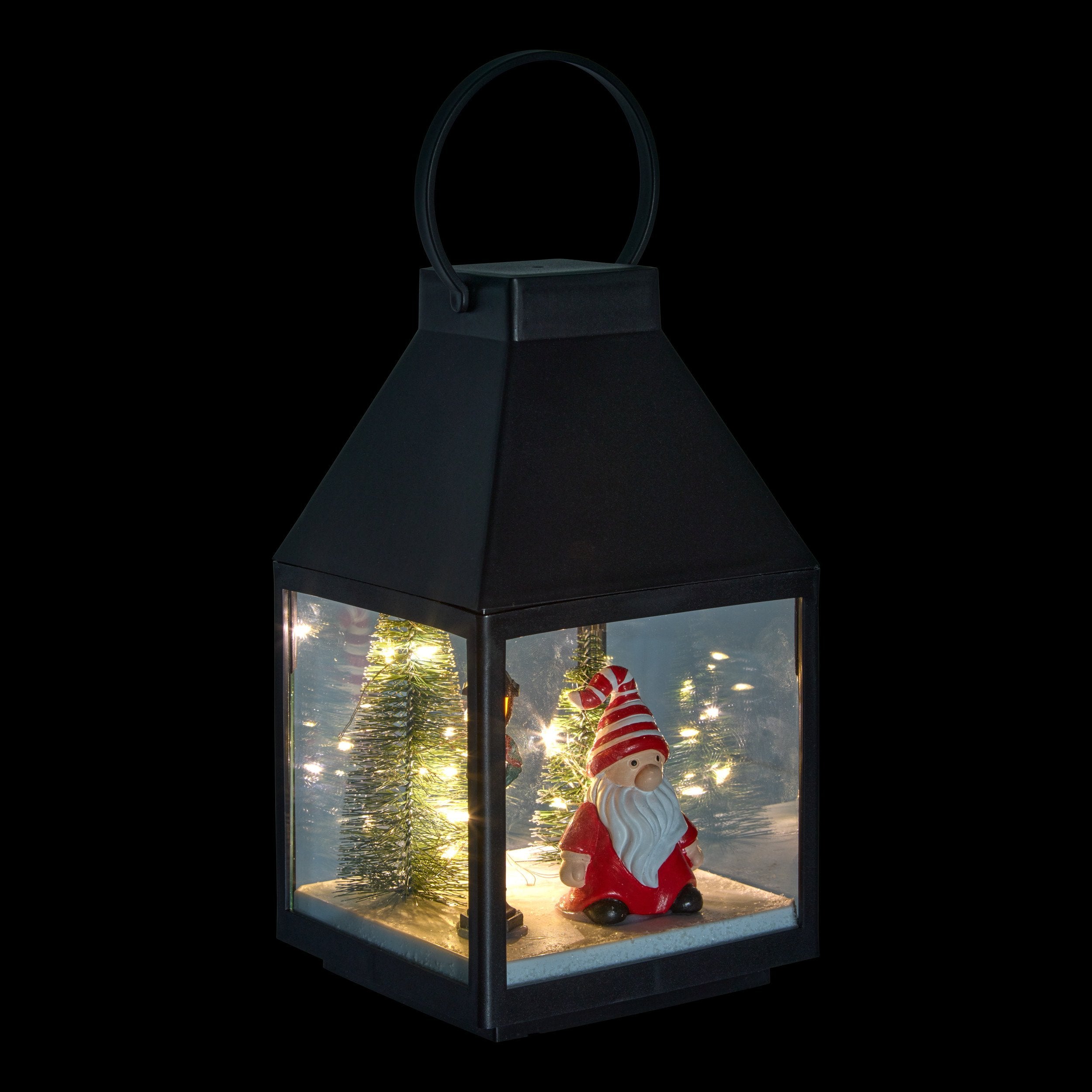 Felinar luminos 15 LED, H 25 cm, asortat | Atmosphera