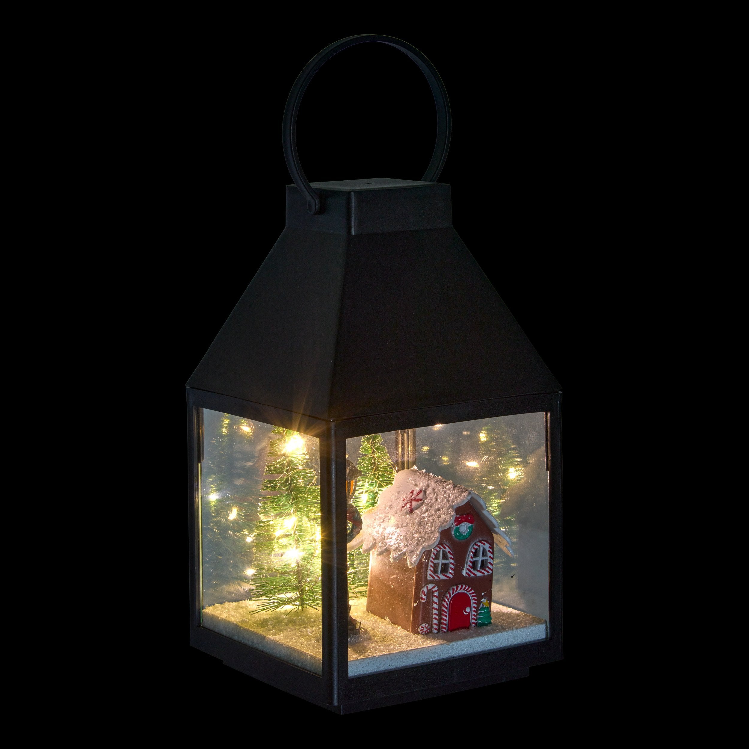 Felinar luminos 15 LED, H 25 cm, asortat | Atmosphera