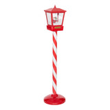 Lampadar luminos 2 LED, rosu, H 80 cm | Atmosphera