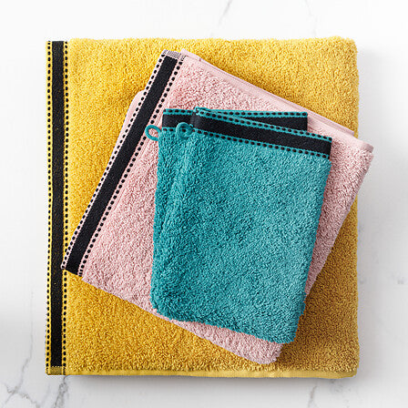 Manusa de baie, Joia,set 2 buc,550g/mpverde albastrui,15x21cm-Atmosphera