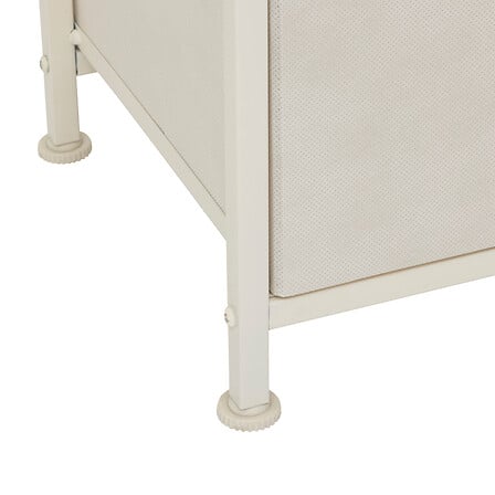 Mobilier depozitare, 2 drawers bedside beige tissa - Five