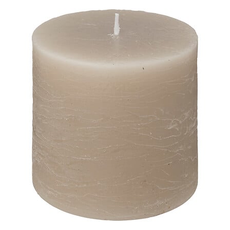 Lumanare rustica "Olia" - Gri taupe, 663 g - Atmosphera