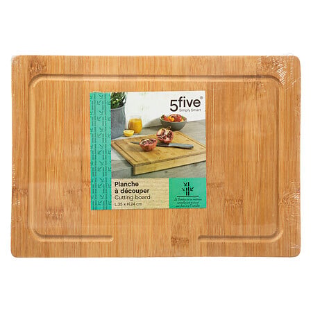 Tocator din bambus cu cant 35 x 24 cm - Five