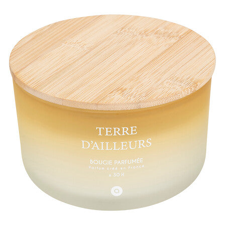 Lumanare parfumata "Terre d'ailleurs" - Petale de mosc, 420 g - Atmosphera