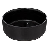 Platou aperitive rotund cu 5 boluri, negru, set 6 piese, D 34 cm