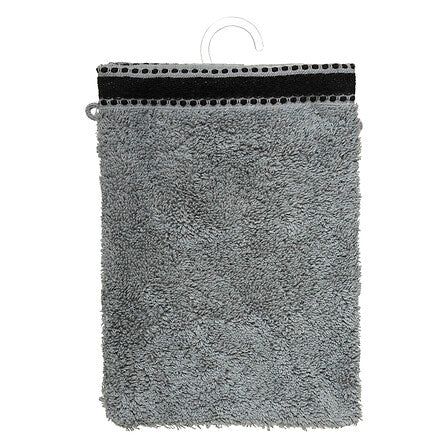 Manusa de baie, Joia,set 2 buc,550g/mp,gri inchis,15x21cm-Atmosphera