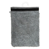 Manusa de baie, Joia,set 2 buc,550g/mp,gri inchis,15x21cm-Atmosphera