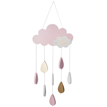 Decoratiune copii, deco suspendat nor roz - Atmosphera For Kids