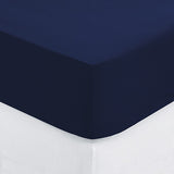 Cearceaf cu elastic albastru ,160x200x30-Atmosphera
