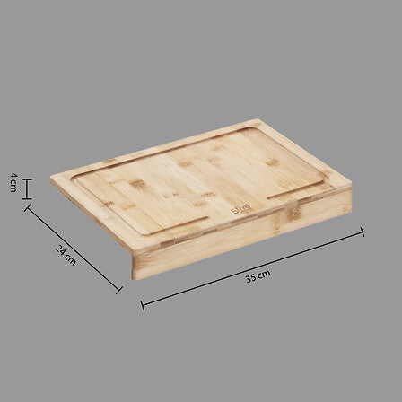 Tocator din bambus cu cant 35 x 24 cm - Five