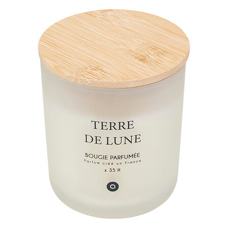Lumanare parfumata "Terre de Lune" - Petale de mosc, 255 g - Atmosphera