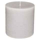 Lumanare rustica "Olia" - Gri taupe, 663 g - Atmosphera