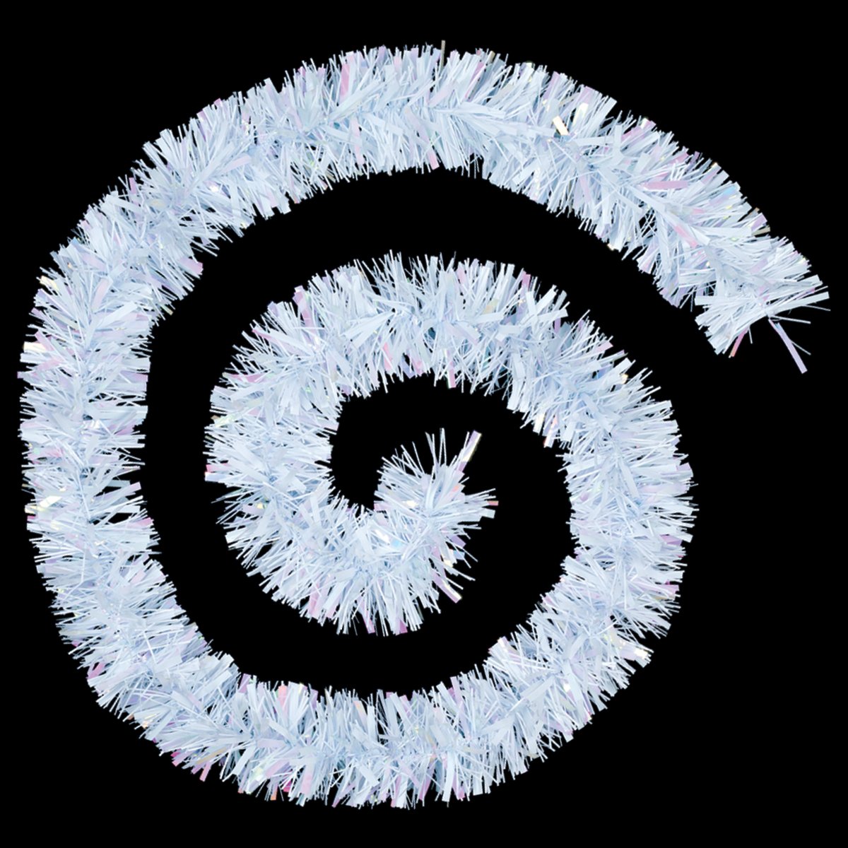 Ghirlanda mixta, alba, 10 cm x 2 m | Atmosphera