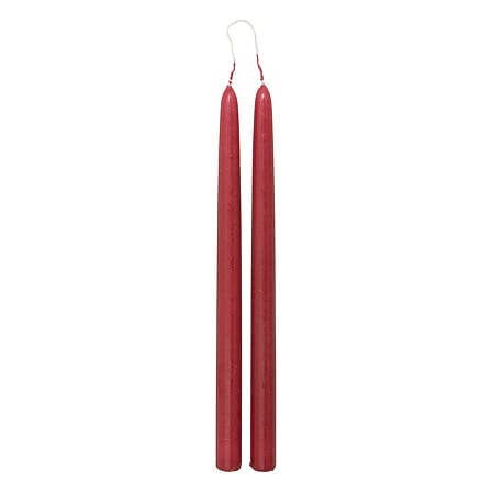 Lumanare betisor "Hugo", 2 bucati - Rosu, 70 g - Atmosphera