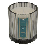 Lumanare parfumata "Albie" - Lemn de oud, Albastru, 290 g - Atmosphera