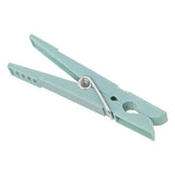 Carlige de rufe din plastic, set 24 bucati, roz, verde si gri