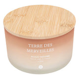 Lumanare parfumata "Terre des Merveilles" - Petale de mosc, 420 g - Atmosphera