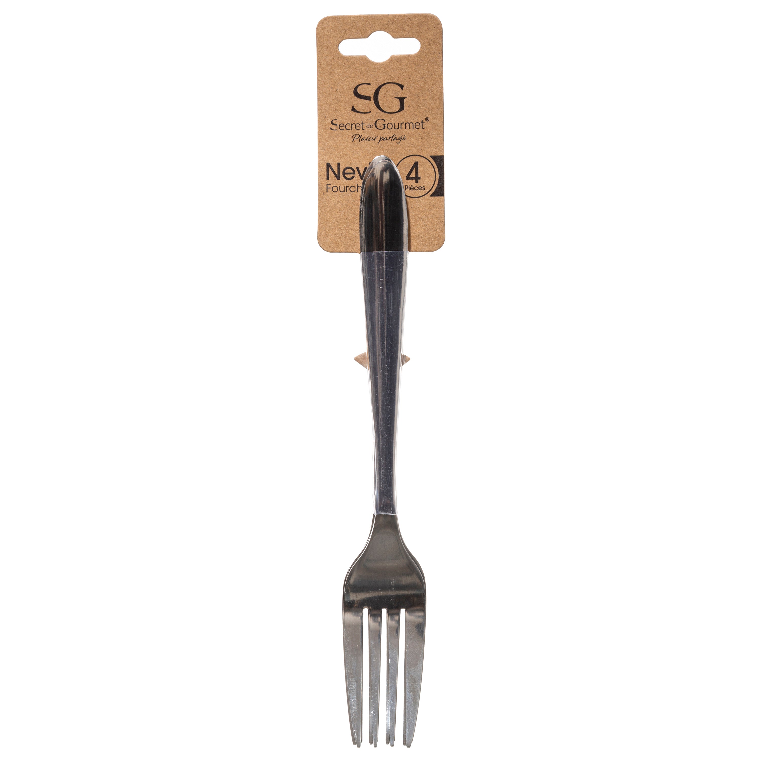 Set 4 furculite din otel inoxidabil Nevis - Secret de Gourmet