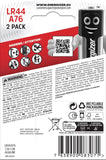 Baterie Speciala Energizer Alkaline AG13 LR44/A76 FSB2