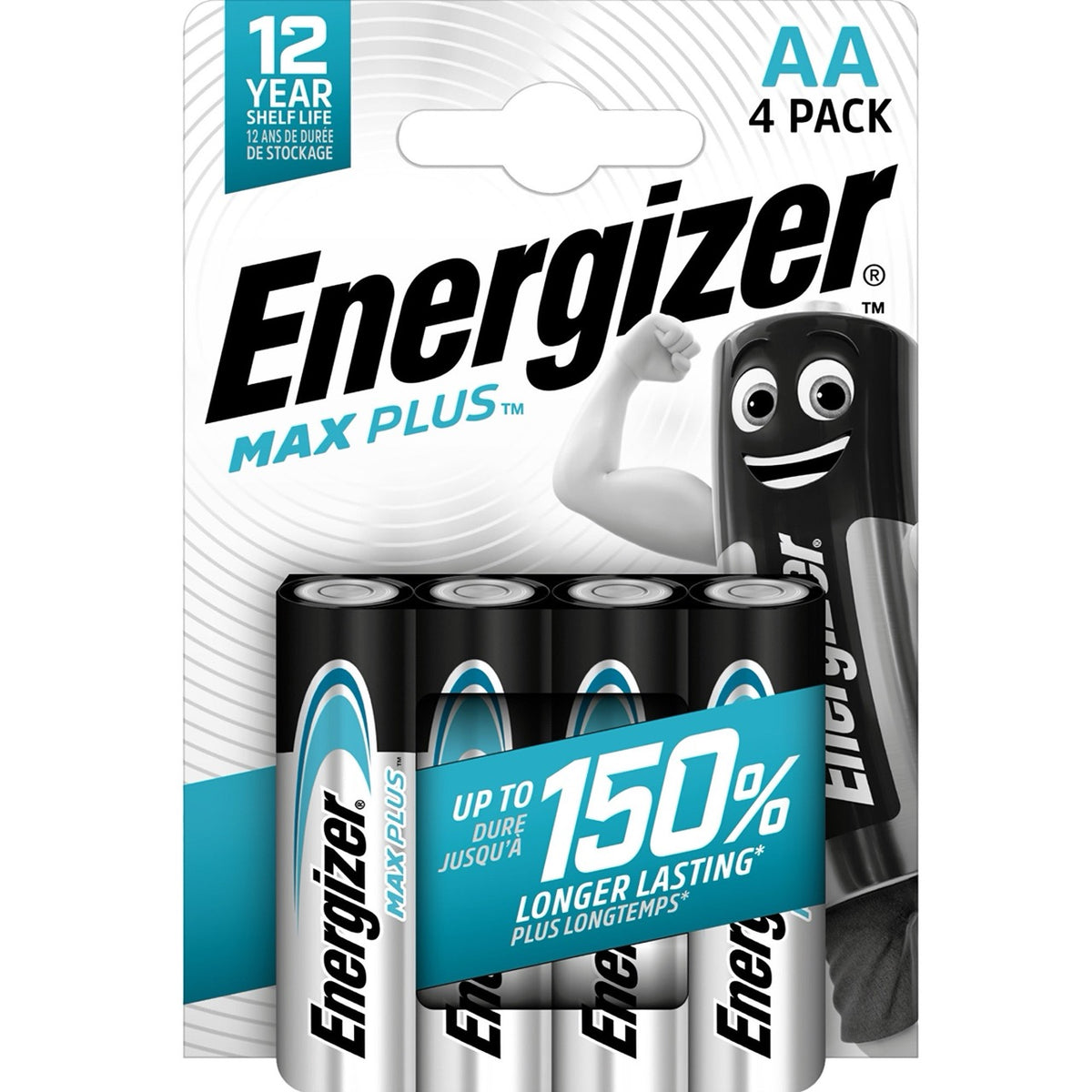 Baterie Energizer MAX Plus Alkaline Power E91 LR6/4BP