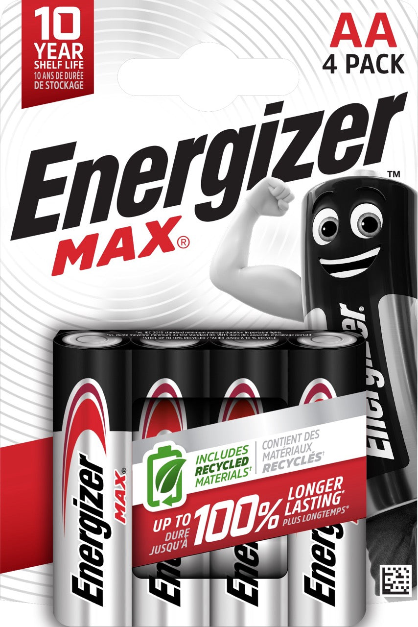 Baterie Energizer MAX Alkaline Power E 91 LR6/4BP