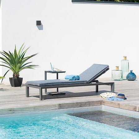 Pat de piscina Hesperide Escape antracit si grafit