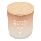 Lumanare parfumata "Terre des Merveilles" - Petale de mosc, 255 g - Atmosphera
