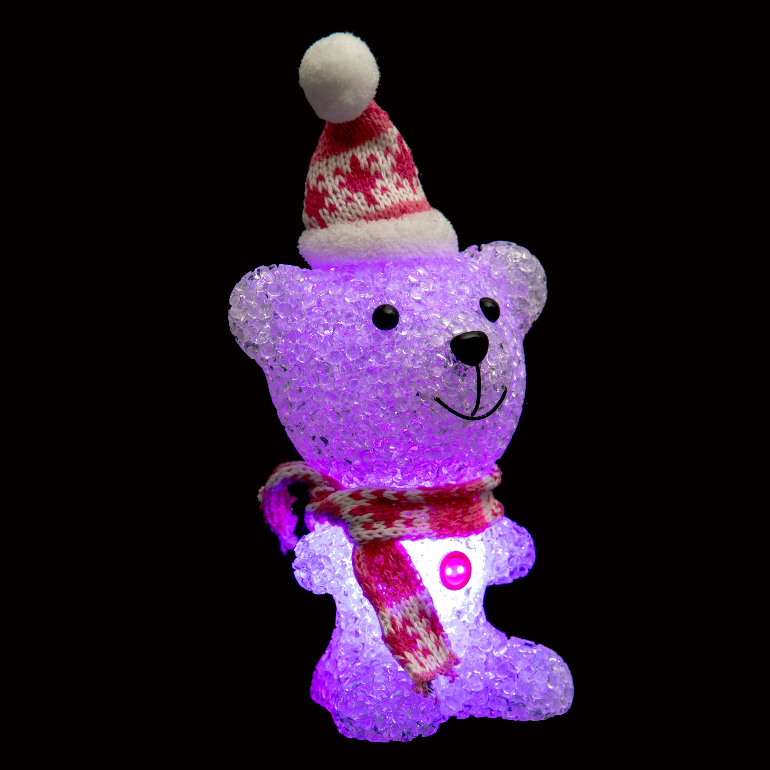 Ren si urs luminosi 1 LED, culori, asortat | Feeric