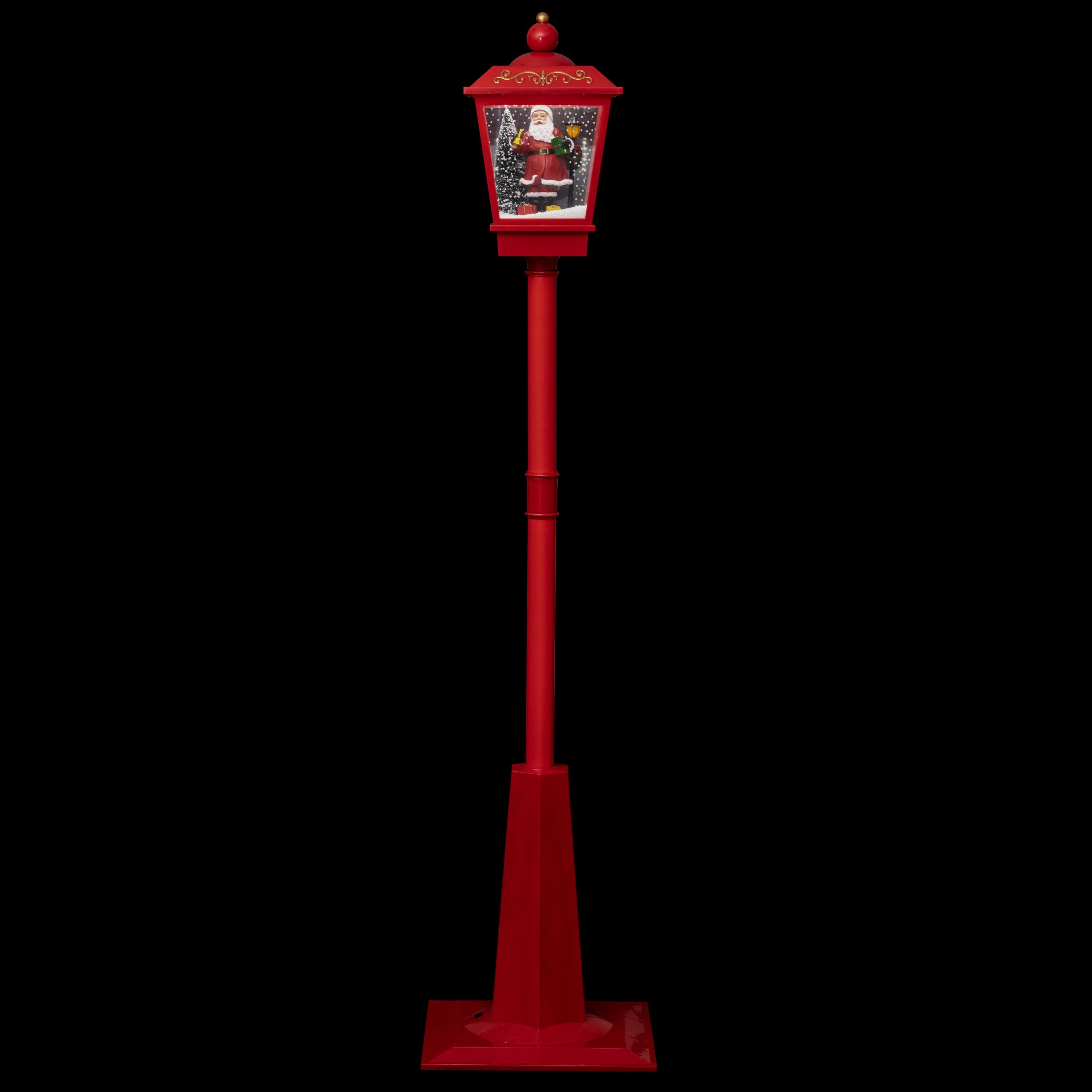 Felinar luminos 33 LED, rosu, H 181,7 cm | Feeric