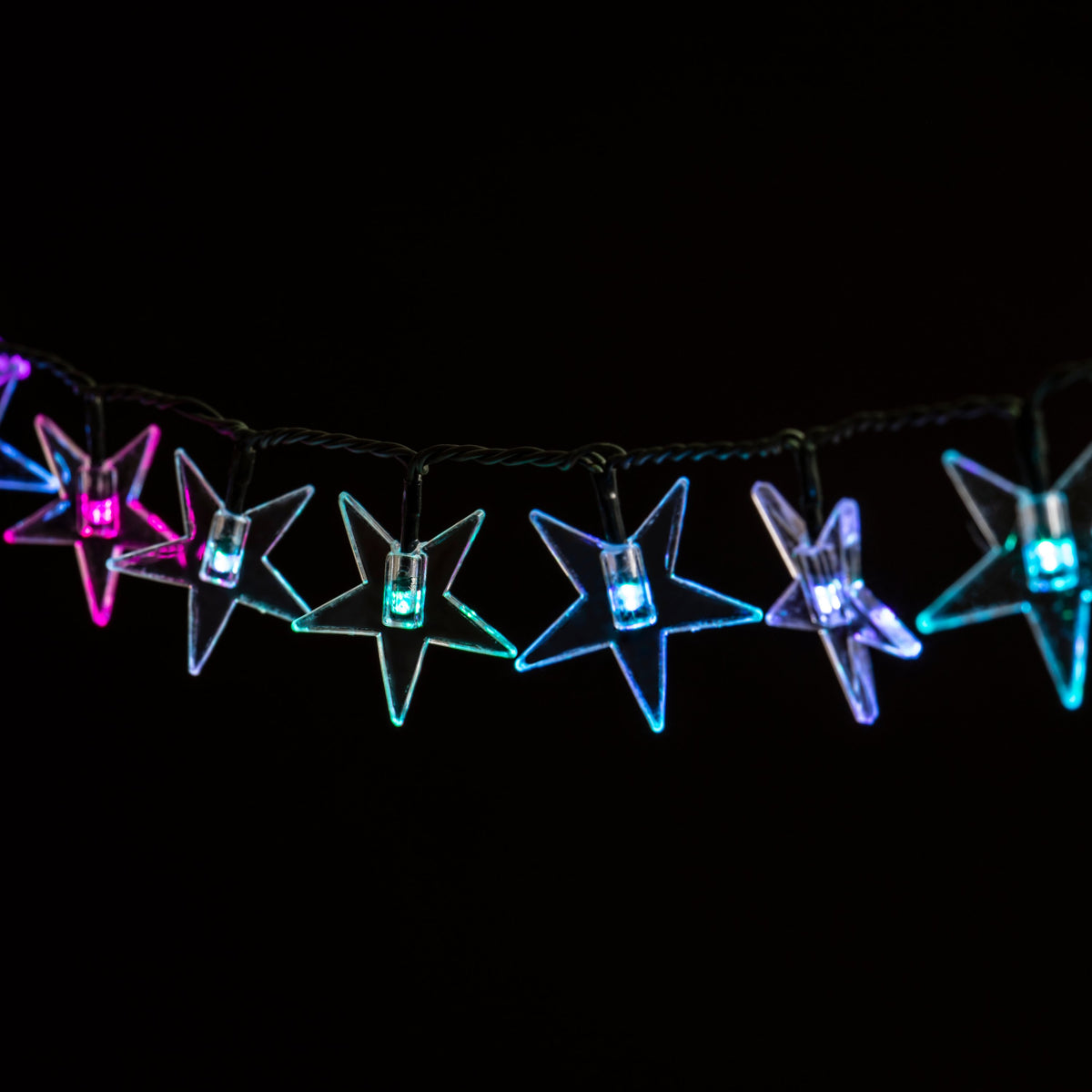 Ghirlanda 100 LED RGB, culori, 9,9 m | Feeric
