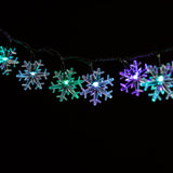 Ghirlanda 100 LED RGB, culori, 9,9 m | Feeric