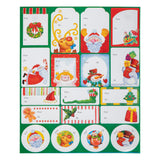 Set 36 etichete cadou cu sclipici | Atmosphera