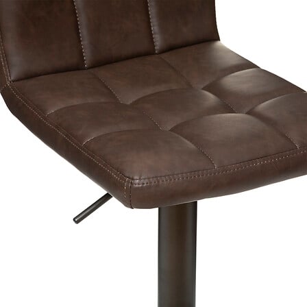Scaun bar reglabil Delek vintage/teak - Atmosphera
