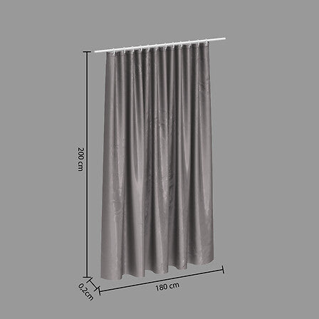 Perdea dus culoare beton - Five