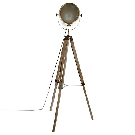 Corp de iluminat, ebor brz lampa flr tripod H150 cm - Atmosphera