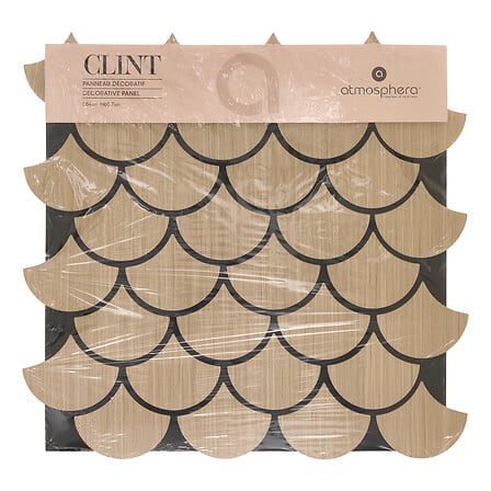 Decoratiune de perete, fan wd panel clint 64 x 66 cm - Atmosphera