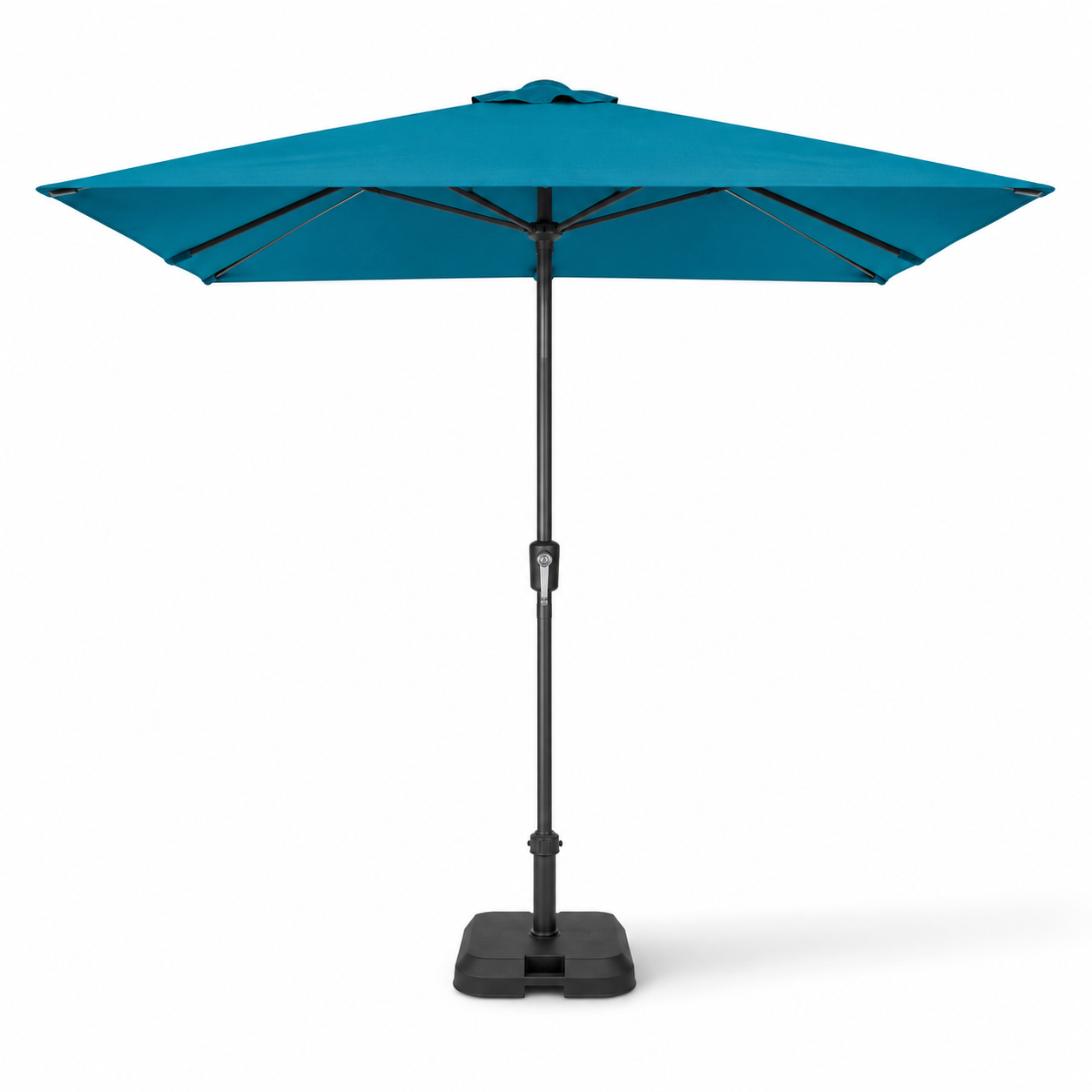 Parasol dreptunghiular inclinabil LOOMPA Antracit