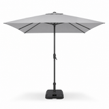 Parasol dreptunghiular inclinabil LOOMPA Antracit