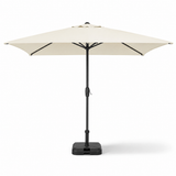 Parasol dreptunghiular inclinabil LOOMPA Antracit